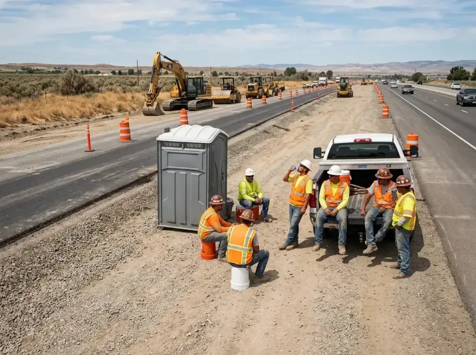 highway-road-construction-crew-007 — frequently asked questions, Porta Potty and Restroom Rentals in Forestville, CA